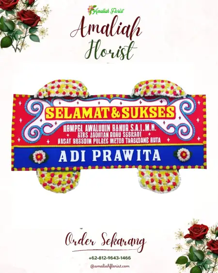 Papan Bunga Ucapan Selamat Cihideungudik